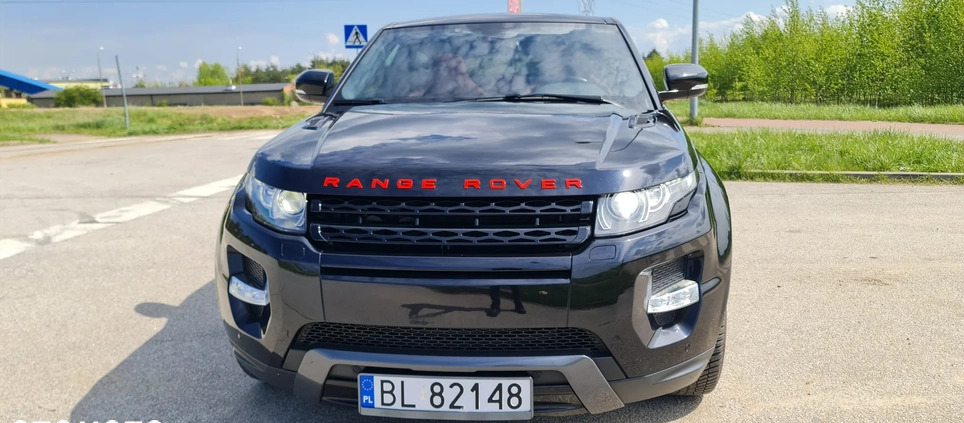 Land Rover Range Rover Evoque cena 82500 przebieg: 76000, rok produkcji 2011 z Łomża małe 704